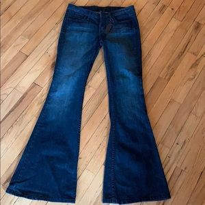 Wide leg flare jeans!